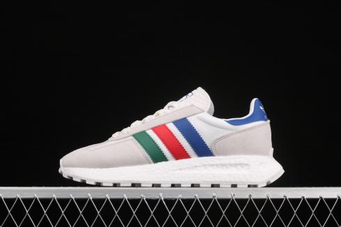 Adidas Racing 1 Boost Prototype Nube Blanco Azul Rojo Q47513