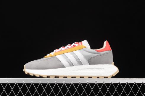 Adidas Racing 1 Boost Prototype Gris Nuage Blanc Jaune GY1033