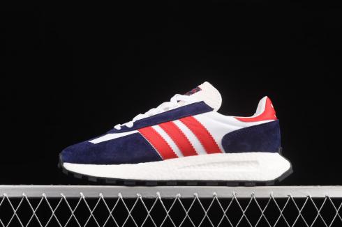 Adidas Retropy E5 Blauw Solar Red Cloud Wit Kern Zwart GW1100