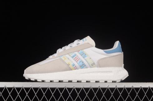 Adidas Retropy E5 Cloud Blanc Gris Clair Bleu Marine GX5105