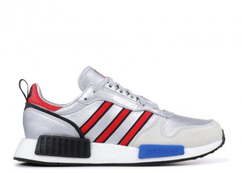 Adidas Rising Star R1 Silver Metallic Collegiate Footwear Branco Vermelho G26777