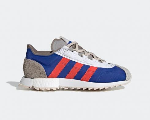 Adidas SL 7600 Boost Grey Two Hi-Res Red Royal Blue EG6780