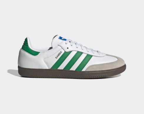 obuwie Adidas Samba OG Biały Zielony Dostawca Kolor IG1024