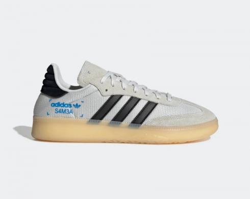 Adidas Samba RM Dark Grey Cloud White Core Black Shoes EE5508