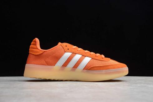 Adidas Samba RM Simple Orange Gum Cloud White Shoes EE5509