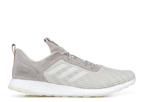 Adidas Solebox X Pureboost Dpr Italian Leathers Pack Clear White Onix Schoenen Grijs B27992