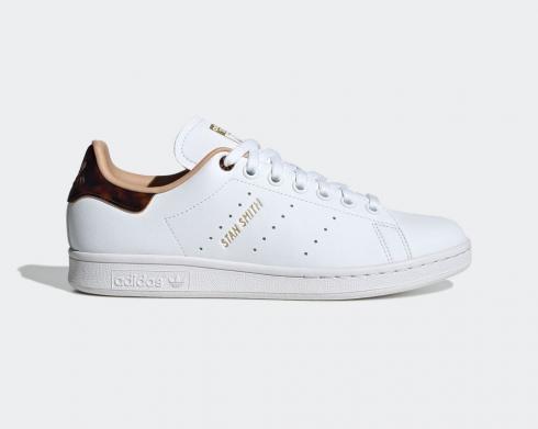 Adidas Stan Smith Cloud Bianche Marroni Oro GY5909