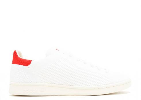 Adidas Stan Smith Og Primeknit Chalk White Footwear Red S75147