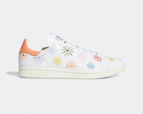 Adidas Stan Smith Pride Cloud White True Pink Off White GW2417