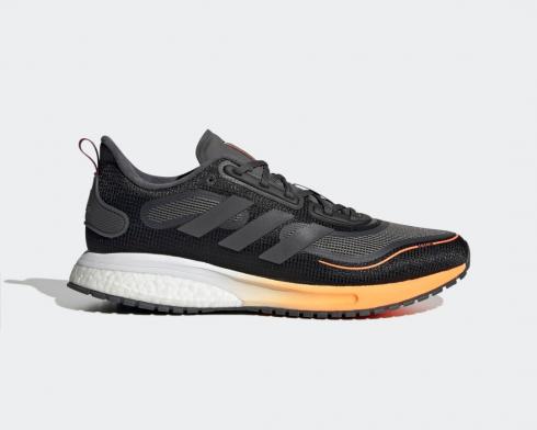 Adidas Supernova Core Black Orange Signal Pink FV4761