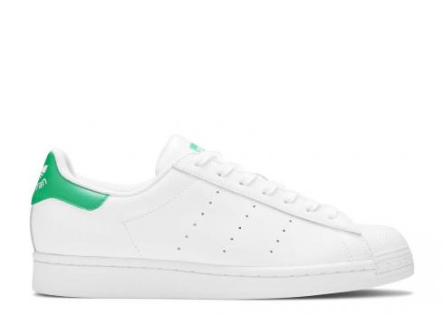 Adidas Superstan Green White Cloud FX0468, 신발, 운동화를