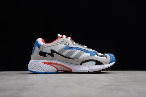 Adidas Temper Run Chalk Chrome Blue Cloud White Grey F36313