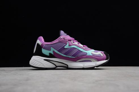Adidas Temper Run Purple Core Black Cloud White Shoes B25040