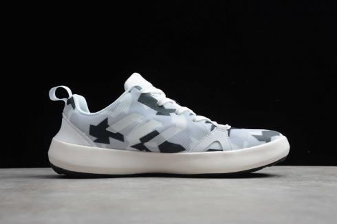 Adidas Terrex Boat RDY Black White Blue Shoes EH0356