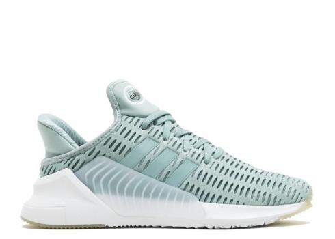 Adidas Femme Climacool 02 17 Blanc Vert Chaussures Tactile BY9293