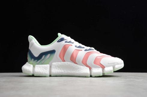 Sepatu Adidas Climacool Cloud White Pink Green Wanita FX7849