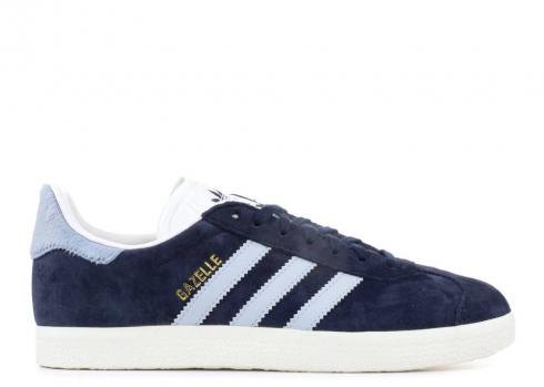 Adidas Damen Gazelle Collegiate Marineblau Schuhe Weiß Ostern BY9356