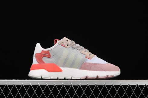 Adidas Donna Nite Jogger Boost Grigie Rosa Bianche FY3103