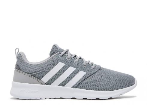Adidas Womens Qt Racer 20 Grey White Three Cloud Two FY8312 ,