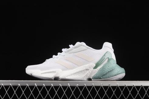 Sepatu Lari Adidas X9000L4 Boost Cloud White Green GX3486