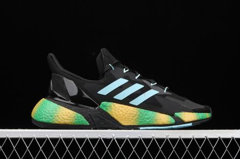 Adidas X9000L4 Boost Core Black Blue Spirit Shoes FY3229