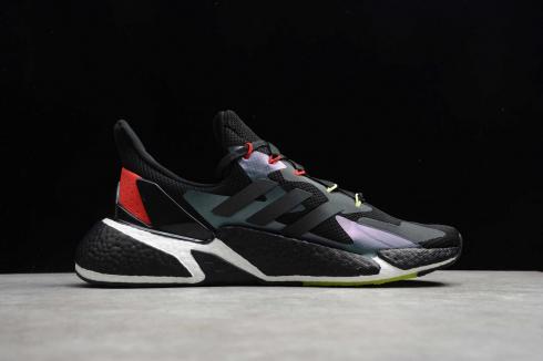 Adidas X9000L4 Boost Core Black Orange Cloud White Running Shoes FY0775
