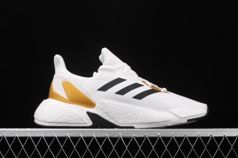 Adidas X9000L4 Boost Branco Preto Ouro Running FY2347