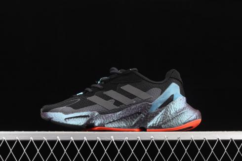 Sepatu Adidas X9000L4 Core Black Pulse Aqua Orange S23665