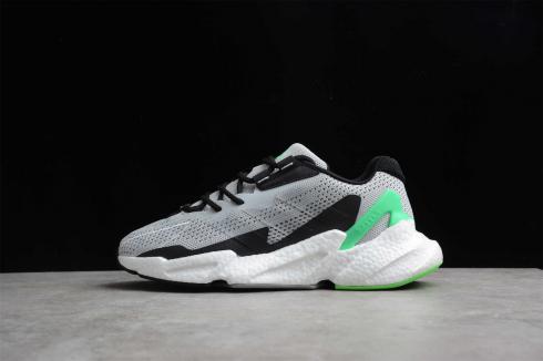 Adidas X9000L4 Cinza Núcleo Preto Verde Nuvem Branco S23671