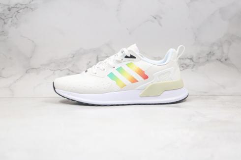 Adidas X PLR Cloud White Core Black Multi-Color Shoes EE7654