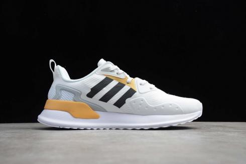 Adidas X PLR Cloud White Gold Metallic Core Black Running Shoes EE7653