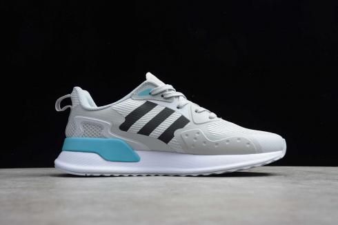Adidas X PLR Lichtblauw Grijs Wolk Wit Kern Zwart Schoenen EE7659
