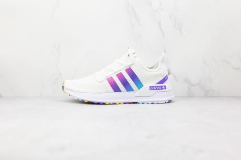 Adidas X PLR Ungu Biru Cloud Putih Multi-Warna FV9253