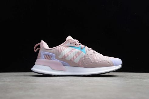 Sepatu Hitam Adidas X PLR Ungu Pink Cloud White Core EE7656