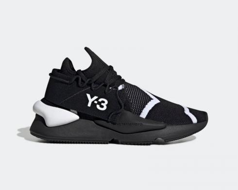 Adidas Y-3 Kaiwa Core Black Cloud White Shoes EF2628