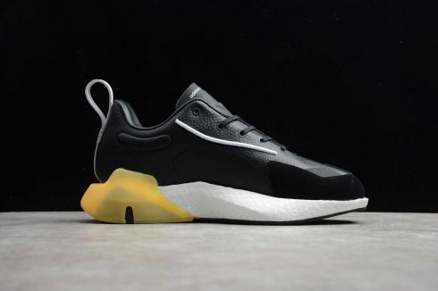 Adidas Y-3 ORISAN Core Black Cloud สีขาวสีเหลืองรองเท้าวิ่ง FX1429