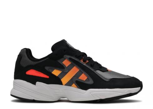Adidas Yung-96 Chasm Core Black Semi Coral Solar Red EE7227