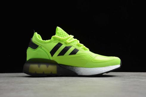 Adidas ZX 2K Boost Groen Zwart Wit FV7465