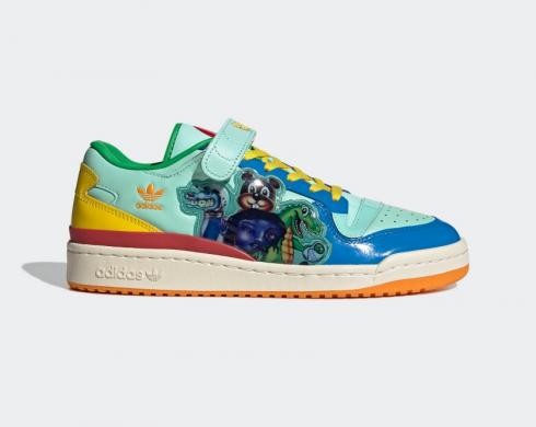 Kerwin Frost x Adidas Forum Low Benchmates Clear Mint Multicolor GX3873