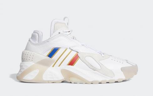 NBA x Adidas Streetball Paris Game 2020 รองเท้าสีขาวสีเทา One FV8405