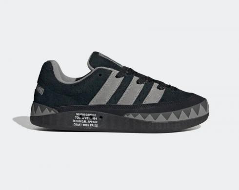 NEIGHBORHOOD x Adidas Adimatic Core Siyah Kömür Katı Gri HP6770,ayakkabı,spor ayakkabı