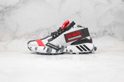 Off-White Adidas Womens Seeulater Core Black Cloud White Red EF6605