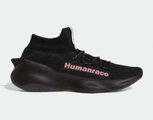 Pharrell x Adidas Humanrace Sichona Core Negro Semi Solar Rosa GX3032