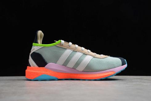 Pharrell x Adidas Tokio Solar HM Green Cloud White Orange Multi-Color S42576