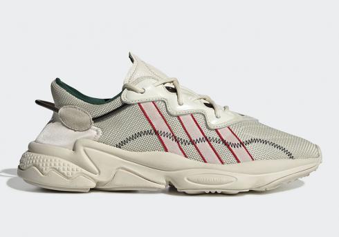 Pusha T x Adidas Originals Ozweego Crystal Bianco Rosso EH0242