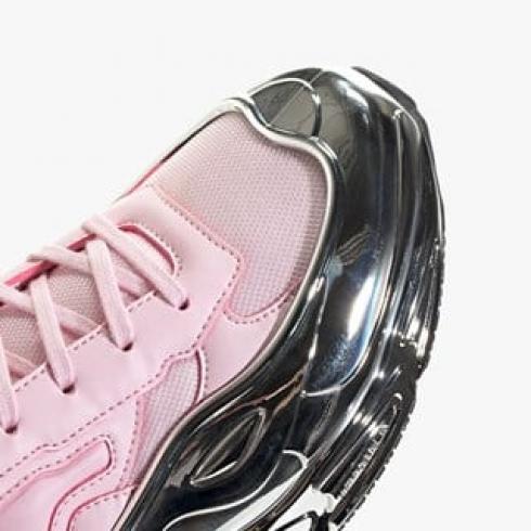Raf Simons x Adidas Ozweego Mirrored Clear Pink Silver Metallic EE7947 ...