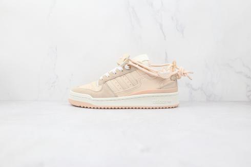 женские туфли Adidas Originals Forum Low Linen Off White Shoes GX3659