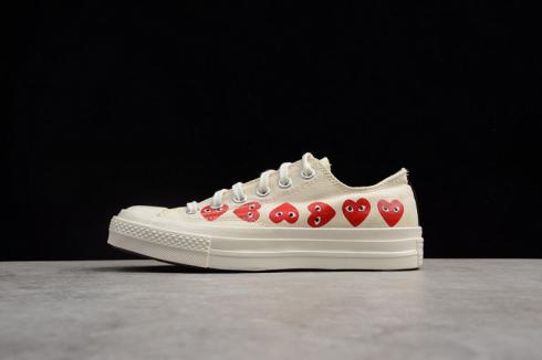 Comme des Garçons x Converse Chuck Taylor All Star 70 OX Vit 150208C