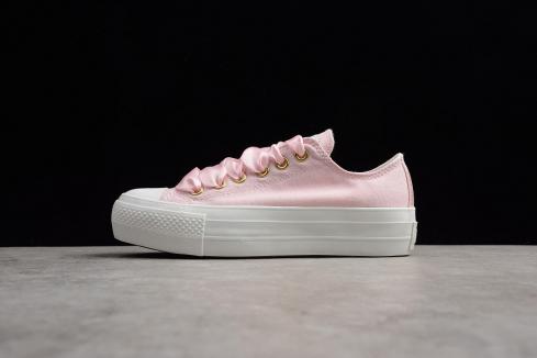 Converse ALL Star Plts Satinpoint OX White Pink 5CL195