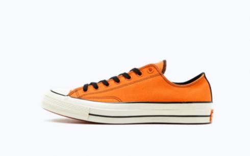 Converse CTAS 70 Ox Vibrant Orange Black Egret Chaussures